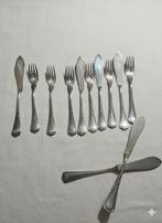 WMF - Wellenbad - Visbestekset voor 6 personen (12) -, Antiek en Kunst, Antiek | Meubels | Tafels