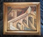 Europese school (XX) - Paesaggio cubista