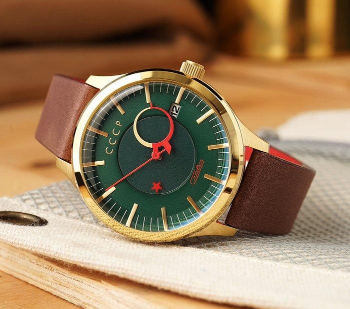 CCCP - KAMZOLKIN - Hammer & Sickle - Moving Star - Limited, Sieraden, Tassen en Uiterlijk, Horloges | Heren