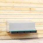 vidaXL Kippennestkast 4 compartimenten wandmontage, Verzenden, Nieuw