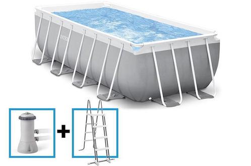 4m x 2m x 1.22m prism frame rectangular pool set, Tuin en Terras, Zwembaden, Nieuw, Verzenden