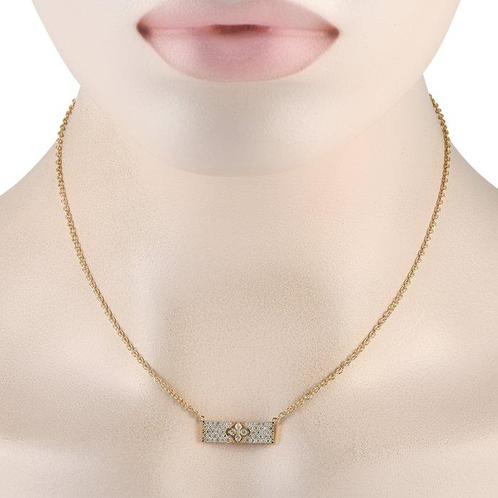 Ketting met hanger - 14 karaat Geel goud, EXCLUSIEVE 14K, Sieraden, Tassen en Uiterlijk, Antieke sieraden