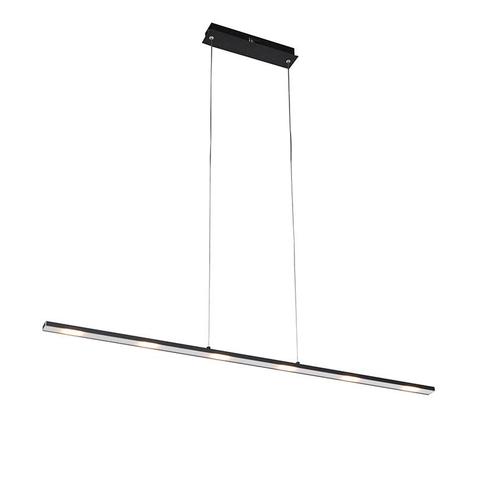 Design hanglamp zwart incl. LED met touchdimmer - Platina, Huis en Inrichting, Lampen | Hanglampen, Nieuw, Overige materialen