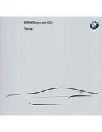 2007 BMW CONCEPT CS PERSMAP DUITS | ENGELS, Boeken, Auto's | Folders en Tijdschriften, Nieuw, BMW, Author