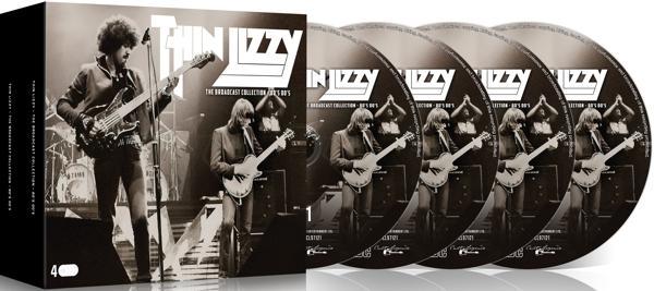 Thin Lizzy - The Broadcast Collection 80S 00S - 4CD, Cd's en Dvd's, Cd's | Overige Cd's, Ophalen of Verzenden
