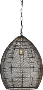 2dekans | Light & Living Hanglamp Meya - Zwart - Ø40cm -, Huis en Inrichting, Lampen | Hanglampen, Ophalen of Verzenden, Zo goed als nieuw