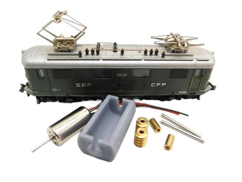 micromotor NH011C motor ombouwset voor NH011C Hobbytrain /, Hobby en Vrije tijd, Modeltreinen | N-Spoor, Gelijkstroom, Overige typen