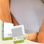 Textielpakket Frans bed - 1 molton met 2 hoeslakens - links, Eenpersoons, Verzenden, Nieuw, Wit