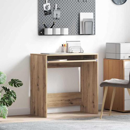vidaXL Bureau artisanaal eikenkleurig 77,5 x 43 x 79 cm, Huis en Inrichting, Bureaus, Nieuw, Verzenden