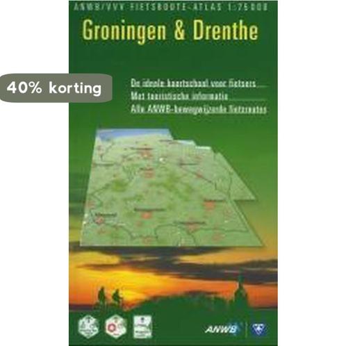 Groningen en Drenthe / ANWB fietsrouteatlas 9789018013585, Boeken, Reisgidsen, Gelezen, Verzenden