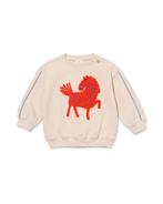 HEMA Baby sweater paard ecru, Verzenden, Nieuw