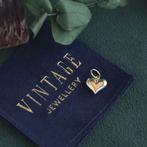 Gouden vintage kruis hanger met parelmoer 14 krt, Ophalen of Verzenden, Nieuw