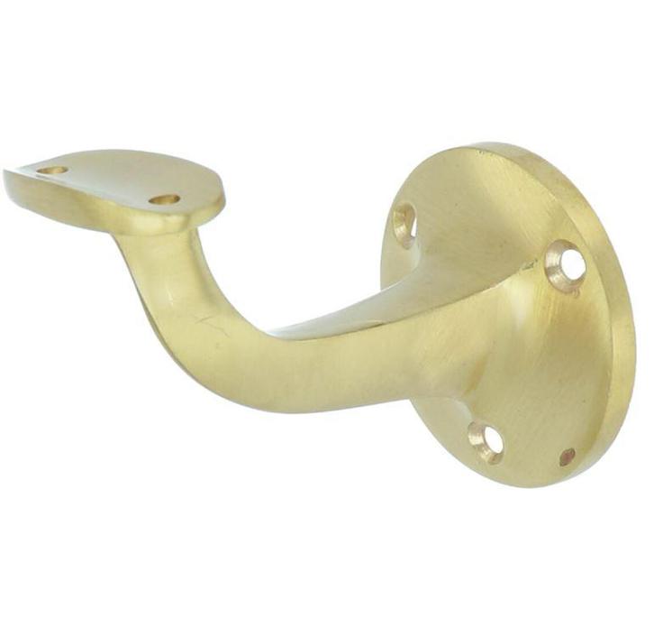 Leuninghouder Opschroevend Hol Zadel messing mat goud, Auto-onderdelen, Interieur en Bekleding, Verzenden