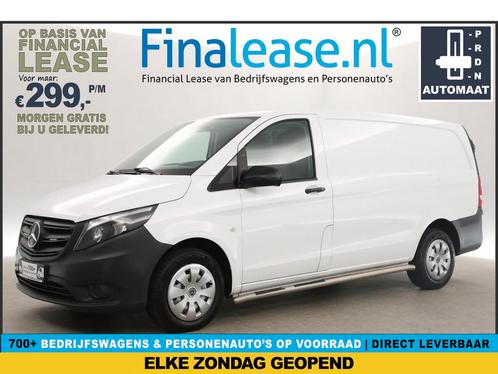 Mercedes-Benz Vito 114 CDI Lang AUT Cruise Airco €299pm, Auto's, Bestelauto's, Lease, Automaat, Diesel, Mercedes-Benz, Wit, Verzenden