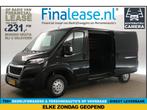 Peugeot Boxer 333 2.2 BlueHDi L2H1 165PK 2xSchuifdeur €231pm, Zwart, Nieuw, Lease, Peugeot