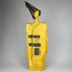 Karol Dusza (XX-XXI) - Sculpture - 84 cm wooden sculpture, Antiek en Kunst