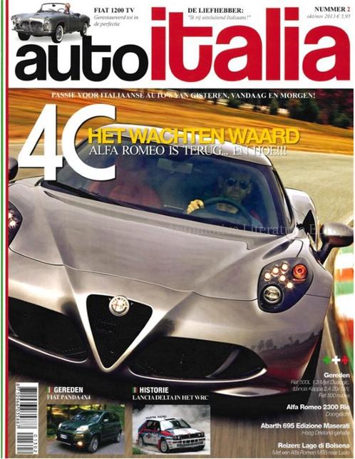 2013 AUTO ITALIA MAGAZINE 02 NEDERLANDS, Boeken, Auto's | Folders en Tijdschriften