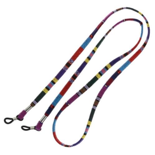 Fako Bijoux® - Brillenkoord - Inka - 70cm - Multicolor, Sieraden, Tassen en Uiterlijk, Zonnebrillen en Brillen | Dames, Verzenden