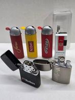 Marlboro, Fortuna, Nobel, Farias - Aansteker - Metaal en, Antiek en Kunst