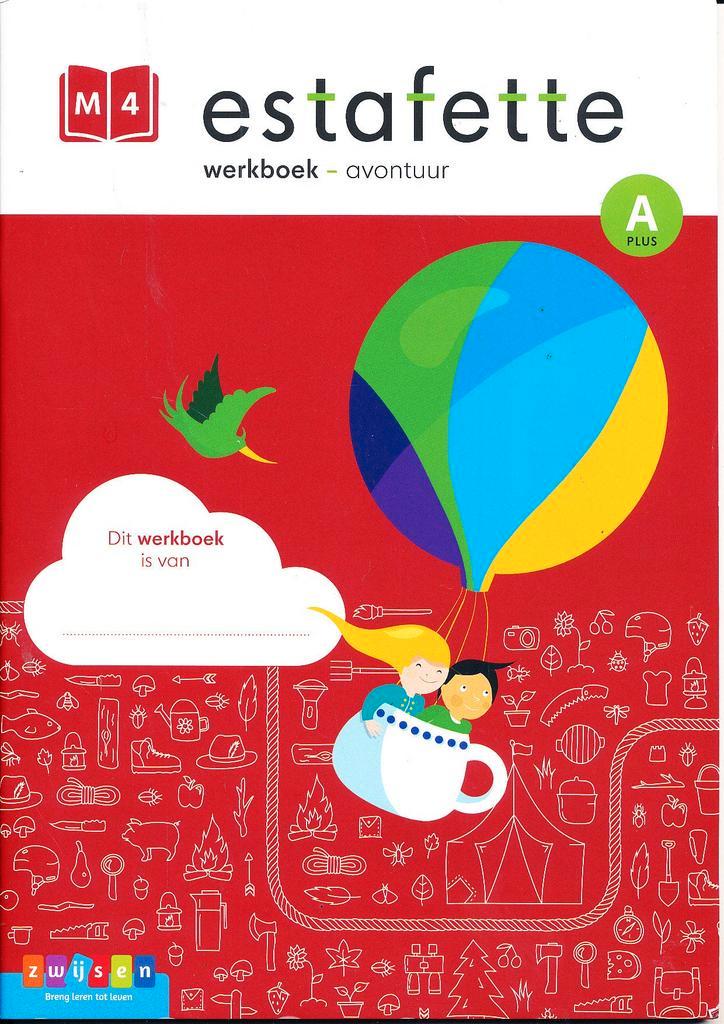 Estafette versie 3 Pluswerkboek A M4 (per stuk), Boeken, Schoolboeken, Nieuw, Verzenden