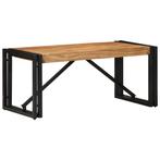 vidaXL Salontafel 80x40x35 cm massief acaciahout, Verzenden, Nieuw, Overige houtsoorten, 50 tot 100 cm