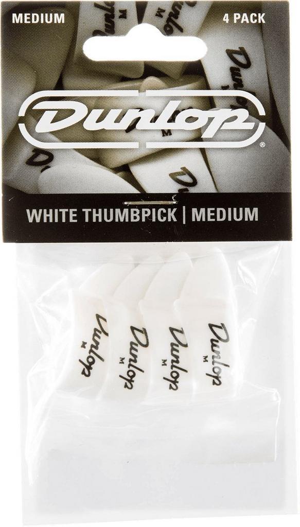 Jim Dunlop 9002 rechtshandige duimplectrum medium 4-pack, Muziek en Instrumenten, Instrumenten | Toebehoren, Banjo, Nieuw, Ophalen of Verzenden