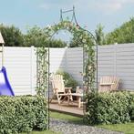 vidaXL Tuinboog speer ontwerp donkergroen, Verzenden, Nieuw