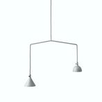 Menu lamp Cast Pendant Shape 4 grijs 2x (nieuw), Ophalen, Modern design, Nieuw, Metaal