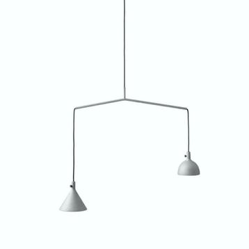 Auda Copenhagen lamp Cast Pendant Shape 4 grijs 2x (nieuw) beschikbaar voor biedingen