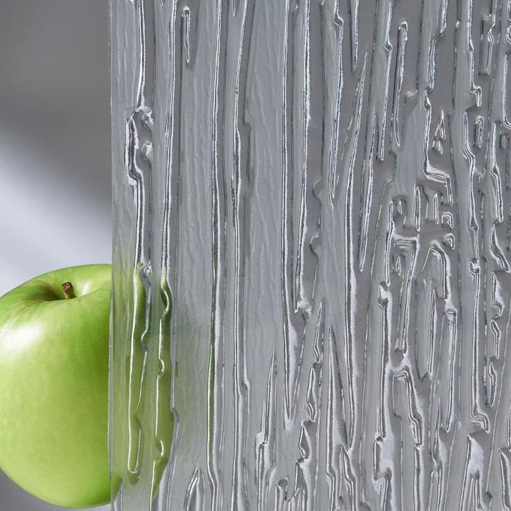 Enkel glas figuurglas Niagara mat blank 5mm, Doe-het-zelf en Verbouw, Glas en Ramen, Nieuw, Ophalen of Verzenden