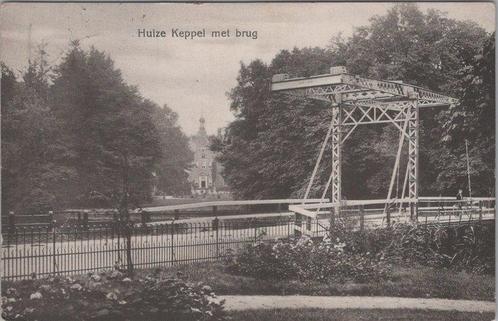 LAAG-KEPPEL - Huize Keppel met brug, Verzamelen, Ansichtkaarten | Nederland, Verzenden