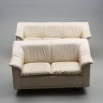 Sofa (2) - Kalfsleer - SOFA GROUP, 2 delen, leer. Tweede