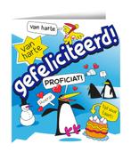 Verjaardagskaart Gefeliciteerd Cartoon 16,5cm, Verzenden, Nieuw