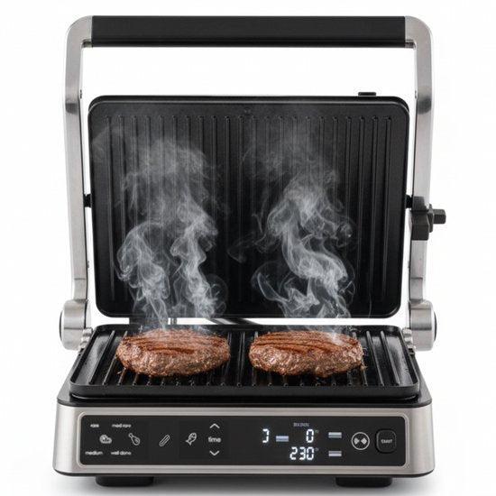 2dekans | Safecourt Kitchen Contactgrill – Paninigrill en, Witgoed en Apparatuur, Vaatwasmachines, Zo goed als nieuw, Ophalen of Verzenden