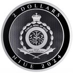 Niue. 10 x 1 oz 2024 $2 NZD Hibernia Silver Coin BU (In, Postzegels en Munten, Edelmetalen en Baren