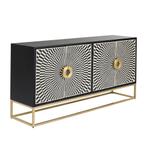 *WOONWINKEL* Kare Design Electro Design Dressoir Zwart Wit, Verzenden, Nieuw