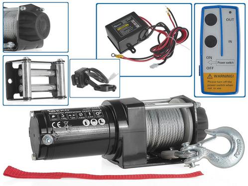 Treklier 1134 Kg - Bumperlier - Lier - Elektrische Lier 12 V, Doe-het-zelf en Verbouw, Gereedschap | Overige machines, Nieuw, Ophalen of Verzenden