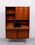 Bureau - teak, fineer, Antiek en Kunst