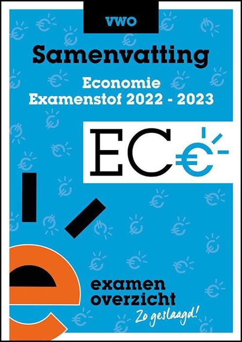 ExamenOverzicht   Samenvatting Economie VWO 9789464380705, Boeken, Economie, Management en Marketing, Zo goed als nieuw, Verzenden