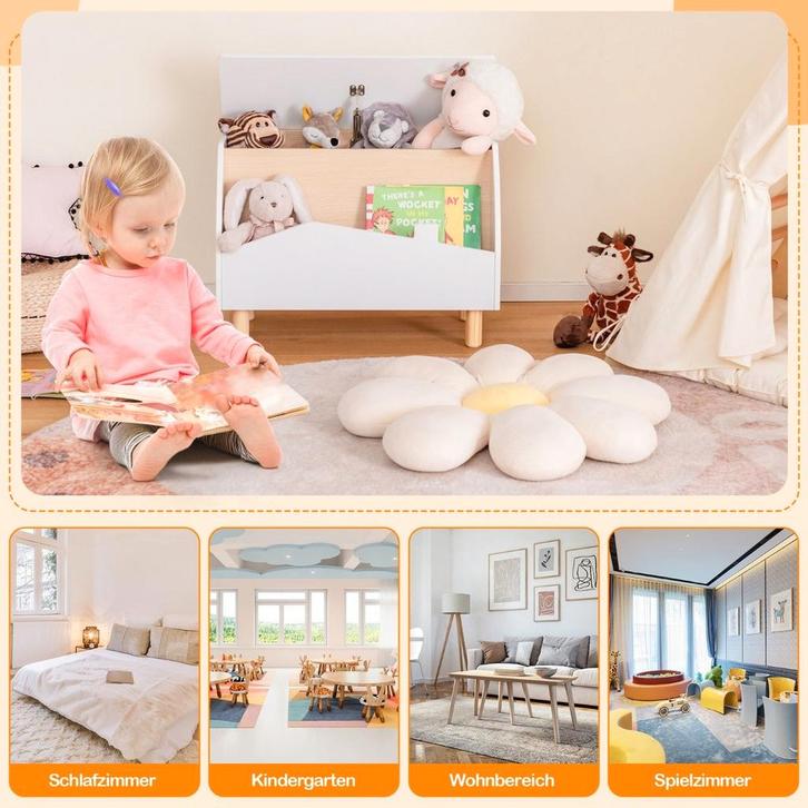 2dekans | Coast speelgoeddoos gemaakt van hout met plank, Kinderen en Baby's, Speelgoed | Overig, Zo goed als nieuw, Ophalen of Verzenden