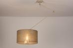 Rietveld Hanglampen - Taupe, Beige, Zand - Stof, Metaal, Huis en Inrichting, Lampen | Hanglampen, Verzenden, Nieuw