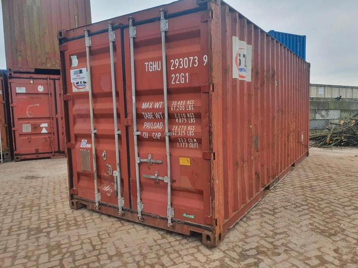 20FT zeecontainer C-kwaliteit BUDGET, Zakelijke goederen, Machines en Bouw | Keten en Containers, Ophalen of Verzenden