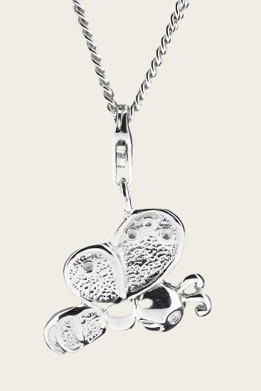 Zilveren Bij hanger en/of bedel, Sieraden, Tassen en Uiterlijk, Manchetknopen, Nieuw, Verzenden