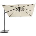 Challenger T2 premium zweefparasol 300x300 cm champagne, Tuin en Terras, Parasols, Ophalen of Verzenden, Nieuw