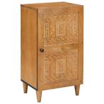 vidaXL Dressoir Lichtbruin 33.5 x 40 x 75 cm, Huis en Inrichting, Kasten | Dressoirs, Verzenden, Nieuw, Overige houtsoorten, Minder dan 50 cm