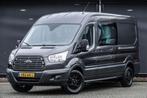 Ford Transit L3H2 170Pk | Dubbel Cabine | 3.500 Kg. trekgewi, Auto's, Ford, Stof, Gebruikt, Overige kleuren, Lichtmetalen velgen