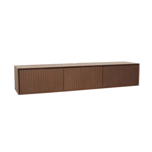 *WOONWINKEL* Starfurn Madison Walnut Zwevend Tv-meubel Walno, Huis en Inrichting, Kasten | Televisiemeubels, Nieuw, Verzenden