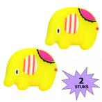 Fako Bijoux - Tennisdemper - Olifant - Geel - 2 Stuks, Verzenden, Nieuw