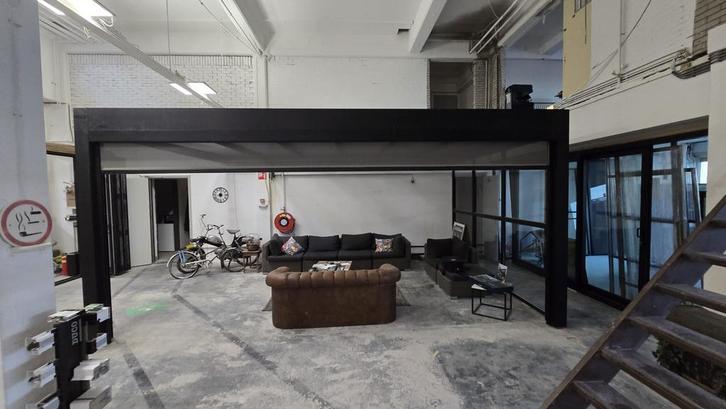 Pallazzo Sqope terrasoverkapping met extras, Tuin en Terras, Tuinhuizen, 400 cm of meer, Zo goed als nieuw, Overige materialen