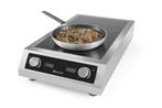 Inductieplaat - Dubbel - 7000W - Hendi - 239322, Verzenden